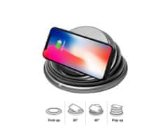 Verk 24023 Bezdrátová nabíječka Qi Wireless Charger 10W USB C, color