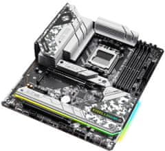 ASRock X670E Steel Legend / AMD X670 / AM5 / 4x DDR5 / 4x M.2 / HDMI / DP / USB-C / WiFi / ATX