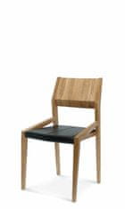 Intesi Židle Arcos s tvrdým sedákem dub premium
