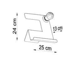 Intesi Stolní lampa INCLINE bílá