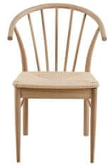 Intesi Židle Cassandra s područkami přírodní