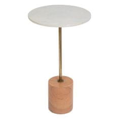 Intesi Stůl Ilian mramorový růžový