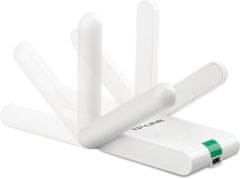 LP TP-LINK TL-WN822N WiFi karta, USB, Atheros, 300Mb/s, 2x anténa bílá KOM0439