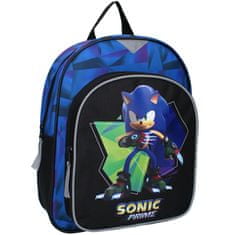 Vadobag Dětský batoh s velkou přední kapsou Ježek Sonic