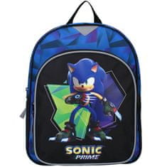 Vadobag Dětský batoh s velkou přední kapsou Ježek Sonic