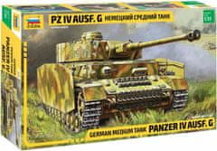 Zvezda Panzer IV Ausf.G, Model Kit 3674, 1/35