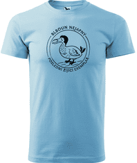 Hobbytriko Vtipné tričko - Blboun nejapný Barva: Nebesky modrá (15), Velikost: S
