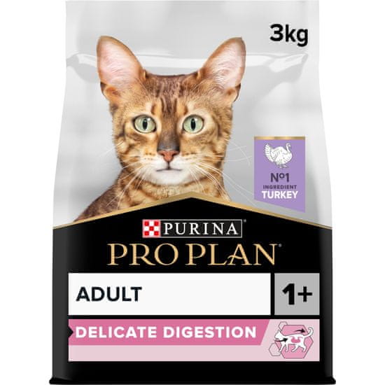 Purina Pro Plan CAT DELICATE DIGESTION krůta 3kg