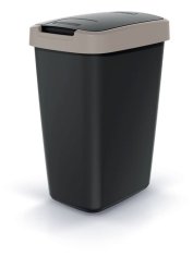HADEX Odpadkový koš COMPACTA Q světle hnědý, 25l, Prosperplast