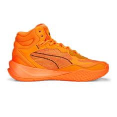 Puma Boty oranžové 41 EU Playmaker Pro Mid Laser