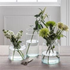 Decor By Glassor Robustní skleněná váza vysoká