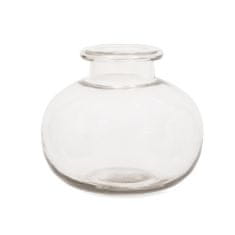Decor By Glassor Robustní skleněná kulatá váza velká