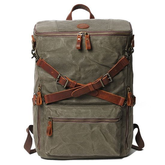 VALMIO Batoh Canvas Army 22L