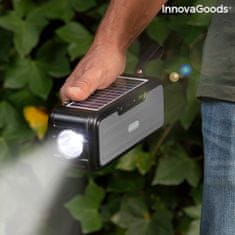 InnovaGoods Bezdrátový reproduktor se solárním nabíjením a svítilnou LED Sunker InnovaGoods