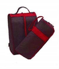 INNA Obaly organizérů na kufr 7 kusů Trip Story Cestovní taška Argos barva černá a červená