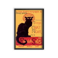 Vintage Posteria Retro plakát Rodolphe Salis Le Chat Noir A2 - 42x59,4 cm