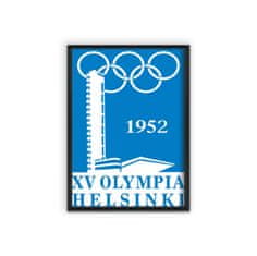 Vintage Posteria Plakát na zeď Olympijské hry v Helsinkách Ne A3 - 29,7x42 cm