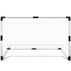 Vidaxl Set branky na minifotbal 2 ks pro děti 91,5 x 48 x 61 cm