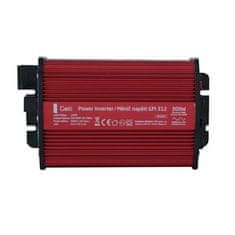 GETI GPI 312 měnič napětí DC/AC, 12V/230V, 300W, USB