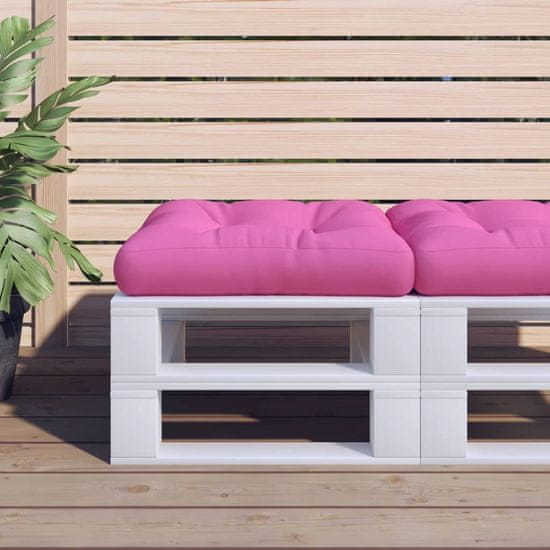 Vidaxl VidaXL Pallet Cushion Pink 58x58x10 cm Oxford Fabric