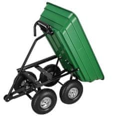Springos Sklápěcí zahradní vozík 250 kg SPRINGOS GA0014