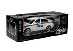 Lean-toys Auto Na Dálkové Ovládání Policie Coupe R/C