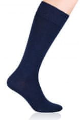 Amiatex Pánské ponožky + Ponožky Gatta Calzino Strech, tmavě modrá, 44/46