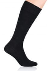 Amiatex Pánské ponožky + Ponožky Gatta Calzino Strech, černá, 44/46