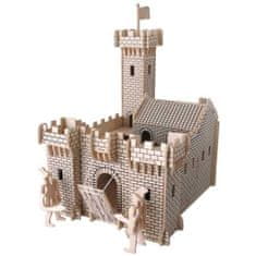 Woodcraft Woodcraft Dřevěné 3D puzzle hrad I