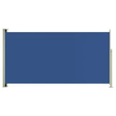 Vidaxl Zatahovací boční markýza 160 x 300 cm modrá