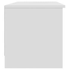 Vidaxl TV skříňka bílá 102 x 35,5 x 36,5 cm kompozitní dřevo