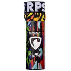 Represent Pánské trenky exclusive Mike wall paint (R3M-BOX-0706) - velikost M