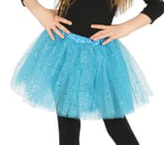 Guirca Dětská sukně tutu modrá se třpytkami 30cm