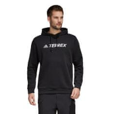 Adidas Mikina černá 188 - 193 cm/XXL Terrex Graphic Logo Hoodie