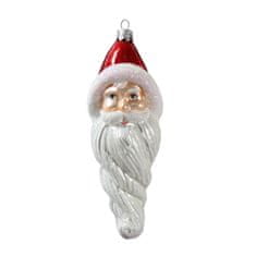 Decor By Glassor Vánoční figurka Santa s vousem