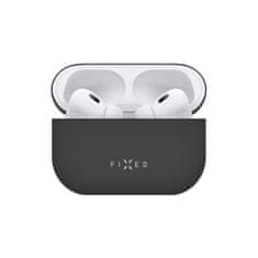 FIXED Ultratenké silikonové pouzdro Silky pro Apple AirPods Pro 2/Pro 2 (USB-C), černé