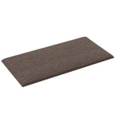 Vidaxl Nástěnné panely 12 ks taupe 30 x 15 cm textil 0,54 m²