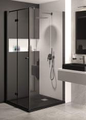BPS-koupelny Obdélníková sprchová vanička Correo 100x90 cm, granit, černá - KQR N45B