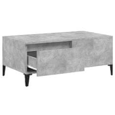 Vidaxl Konferenční stolek betonově šedý 90x50x36,5 cm kompozitní dřevo