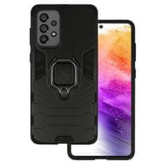 MobilPouzdra.cz Kryt odolný Ring Armor pro Samsung Galaxy A73 5G , barva černá