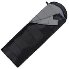 Sportvida Zateplený třísezónní turistický dekový spací pytel s kapucí 75x220 PRAVÝ oboustranný zip