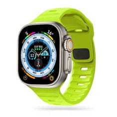 Tech-protect Iconband Line řemínek na Apple Watch 42/44/45/49mm, lime