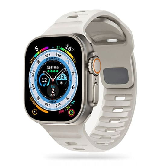 Tech-protect Iconband Line řemínek na Apple Watch 42/44/45/49mm, starlight