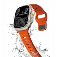 Tech-protect Iconband Line řemínek na Apple Watch 42/44/45/49mm, orange