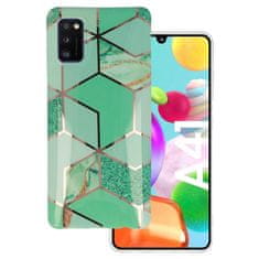 TopQ Kryt pro Samsung Galaxy A41 Cosmo Mramor Design 2