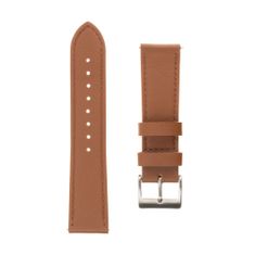 FIXED Kožený řemínek Leather Strap s Quick Release 20mm pro smartwatch, hnědý