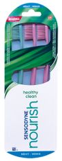 Nourish zubní kartáček Healthy Clean 3 pack