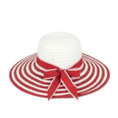 Art of Polo Dámský klobouk Mauka bílo-červená Univerzální