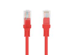 Lanberg Kabel PCU5-10CC-0300-R RJ-45 červený 3m 