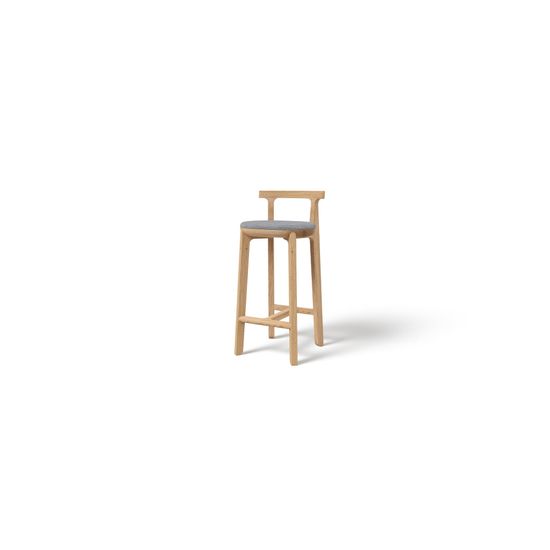 Javorina JURO | Barová židle s čalouněním, JHB75S-C-W26